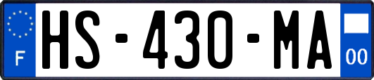 HS-430-MA