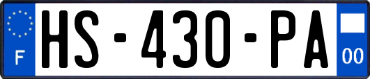 HS-430-PA