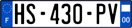 HS-430-PV