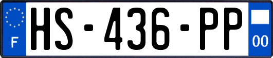 HS-436-PP
