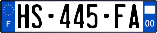 HS-445-FA