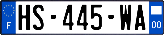 HS-445-WA