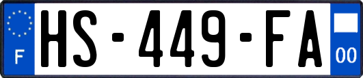 HS-449-FA