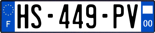HS-449-PV