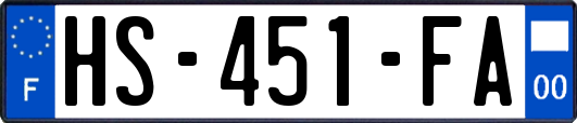 HS-451-FA