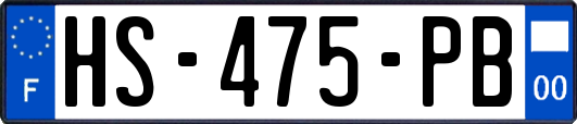 HS-475-PB