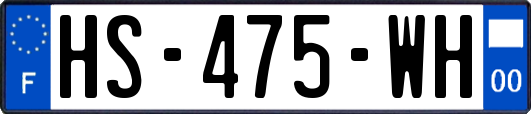 HS-475-WH