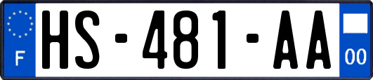 HS-481-AA