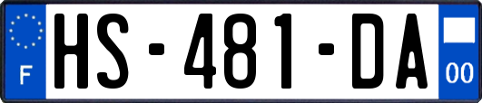 HS-481-DA