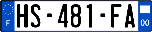 HS-481-FA
