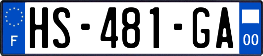 HS-481-GA
