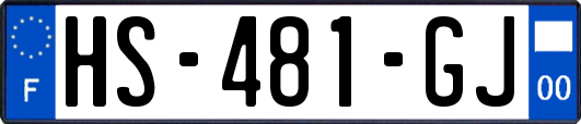 HS-481-GJ