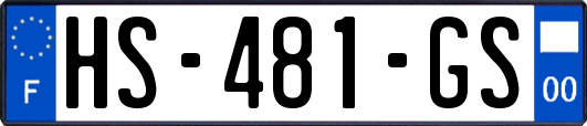 HS-481-GS