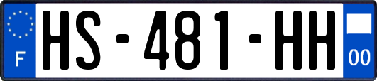 HS-481-HH