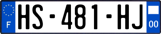 HS-481-HJ