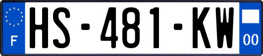 HS-481-KW