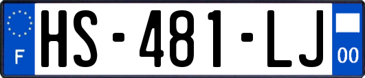 HS-481-LJ