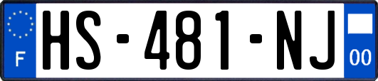 HS-481-NJ