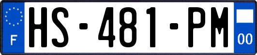 HS-481-PM