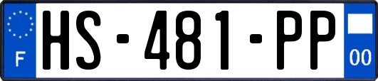 HS-481-PP