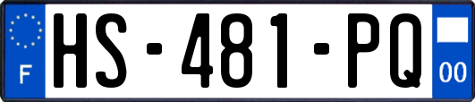 HS-481-PQ
