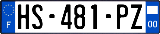 HS-481-PZ