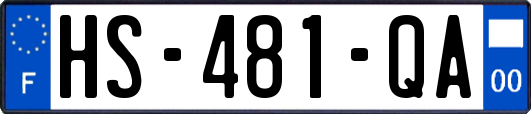 HS-481-QA
