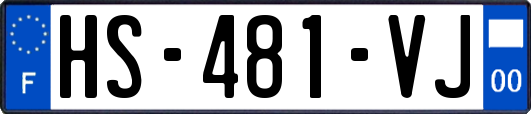 HS-481-VJ