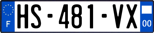 HS-481-VX
