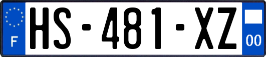 HS-481-XZ
