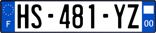HS-481-YZ