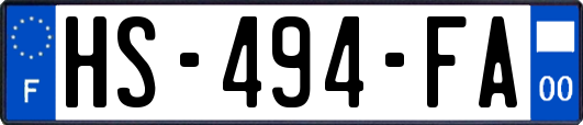 HS-494-FA