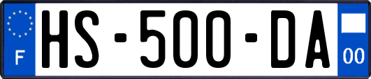 HS-500-DA