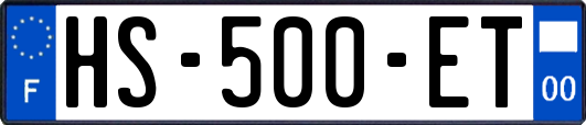 HS-500-ET