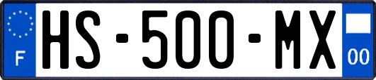 HS-500-MX