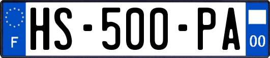 HS-500-PA