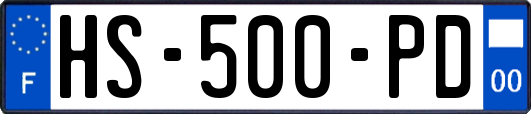 HS-500-PD