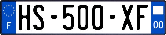 HS-500-XF