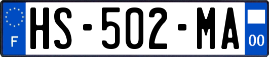 HS-502-MA