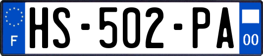 HS-502-PA