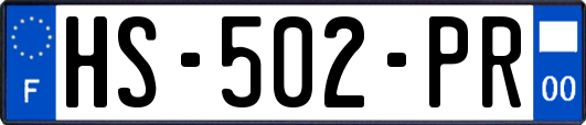HS-502-PR