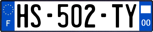 HS-502-TY