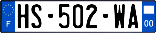 HS-502-WA