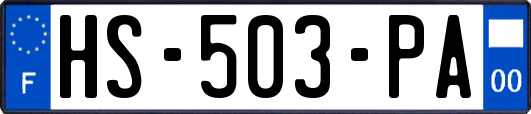 HS-503-PA