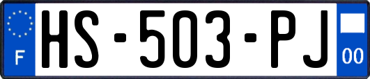 HS-503-PJ