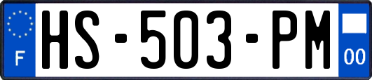 HS-503-PM