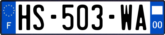 HS-503-WA