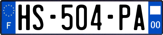 HS-504-PA