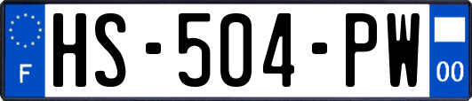HS-504-PW
