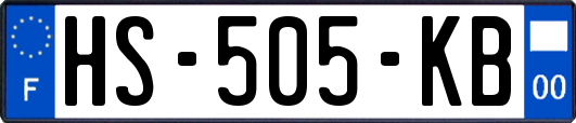 HS-505-KB
